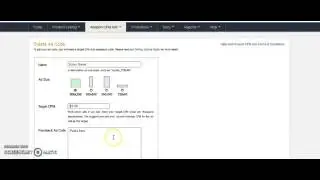 NEW Amazon CPM Ads for Associates - How To Create A CPM Banner