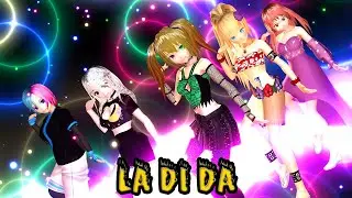 [MMD] EVERGLOW - LA DI DA KPop (Official VTuber Music Video) - English Subbed [4K 60fps UHD]