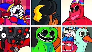 The Best FNF Covers of Neonight 2023 🎶 (Reskins + Everyone Sings It)