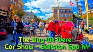 Walking Tour "The Way We Were" Car Show Ballston Spa NY