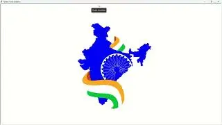 indian flage | #python | #Bharat mata ki jai
