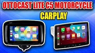 Add Carplay To Your Motorcycle!  Upgrade Your Ride With OttoCast Carplay Lite C5!