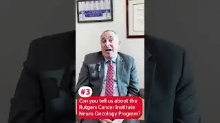 Meet Dr. Jonathan Sherman, Chief of Neurosurgical Oncology at Rutgers Cancer Institute.