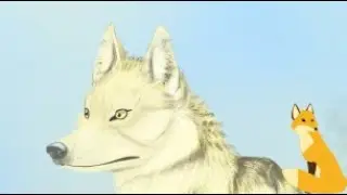 The Wolf and the Winter - Krita Speedpaint