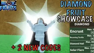 *NEW* DIAMOND FRUIT FULL SHOWCASE + 2 NEW CODES IN BLOX FRUITS