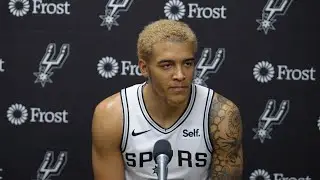 2023-24 San Antonio Spurs Season | Jeremy Sochan's Post-Game Interview 12.23.2023