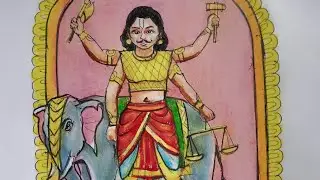 how to draw viswakarma  thakur/viswakarma thakur drawing/viswakarma Puja drawing @Rekhadeyaacademy