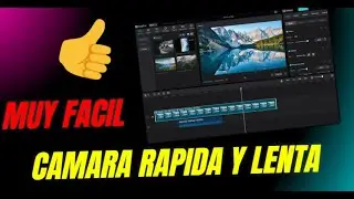 Como Poner CAMARA RAPIDA o LENTA en CAPCUT (MUY FACIL)