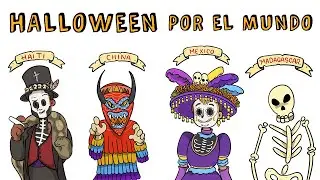 HALLOWEEN 🎃 POR EL MUNDO | Draw My Life
