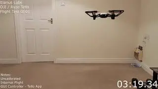 DJI Ryze Tello First Indoor Flight Test