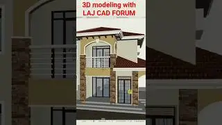 ArchiCAD 3D modeling with LAJ CAD FORUM