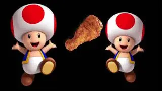 Two toads politely sharing a piece of chicken [ASMR] [AUDIO ONLY]