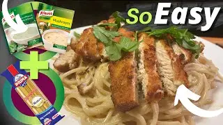 Pasta & Chicken w/ Knorr Soup mix