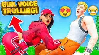 FORTNITE GIRL VOICE TROLLING *GONE WRONG* PART 1