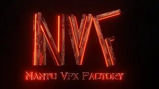 NVF - Title Animation || Nantu Vfx Factory || *HEADPHONE MUST* || Blender, AfterEffect,  FlStudio ||