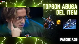 Topson ABUSA DEL ITEM Harpon!! JALA Y PA ATRAS... NEW META 7.33b