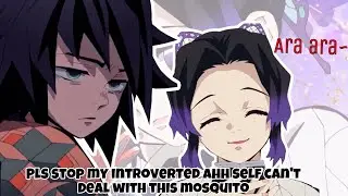 Shinobu Wants To Be Friends With (ANNOY) Giyu!