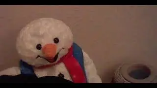 Gemmy Snowflake Spinning Snowman On a Nintendo 3DS Part 2 (SD Card File)