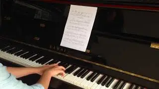 Rybicki - Les Rieuses PIANO Etude / Рыбицкий - 