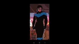 MHA react to Deku as Nightwing