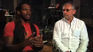 Ryan Shaw with Elliot Scheiner at Groove Master's Studios