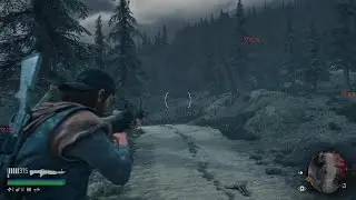 DAYS GONE MT.Bailey horde from tree trunk