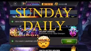 SUNDAY DAILY & BONUS CRYSTALS #viralvideo