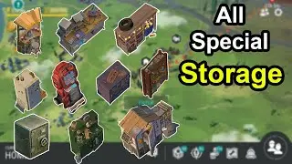 All Special Storage / Last Day on Earth / Total 30,495 Item can fit in These / 