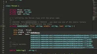 Static Methods Can Access Private Class Constructors In TypeScript