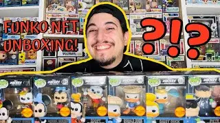 Unboxing Disney Mickey & Friends Funko NFT Series 1 Physical Redemption Pop Set | GRAILS!