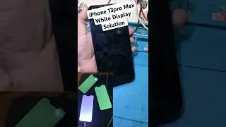 iPhone 13pro Max White Display Solution #mobilerepairing #mobilereparing #smartphone #cpu