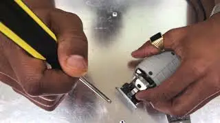 PROPERLY SETTING THE TENSION SPRING AND TENSION SCREW ON SKELETON CLIPPERS