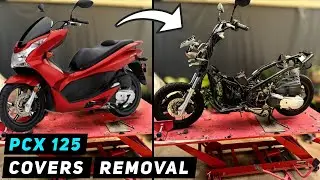 Honda PCX 125 - Complete Cover Removal Guide | Mitch's Scooter Stuff
