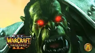 Grom Hellscream's Death Cinematic - All Orc Campaign Cutscenes [Warcraft 3: Remastered]