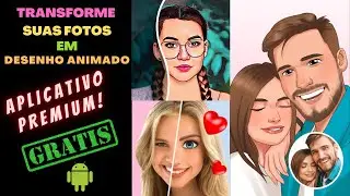 Como transformar foto em cartoon, efeito cartoon, caricatura