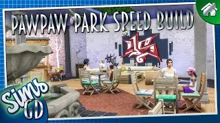 Sims 4 Park Renovation/Build | PawPaw Park Speed Build