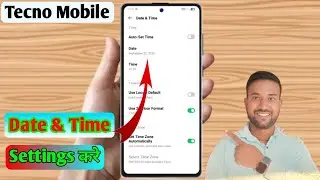 tecno me date aur time kaise set kare, tecno time setting, date and time change tecno