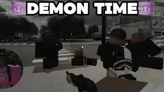 Lol Tonio On Demon Time Part 1 | Ova East | Roblox RP | Chicago Server