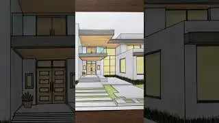 House | Drawing | Sketch | Home #housedrawing #shorts  #drawing #draw #drawings #viral #viralvideo