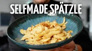 Schwäbische Spätzle OHNE Fertigprodukte - So einfach geht's!