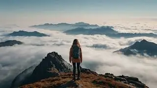 Discover the Hidden Peace Above the Clouds | Gazing Relaxation