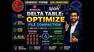64. Databricks | Pyspark | Delta Lake: Optimize Command - File Compaction