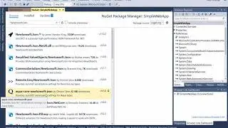 01 Configure settings to suggest best NuGet packages for a project