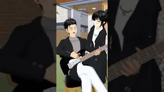 Alex Nyanyi Lagu Cinta Luar biasa Alia Suka Nyanyian Alex Sakura school simulator#shorts