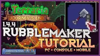 Terraria 1.4.4 NEW Rubblemaker Item 