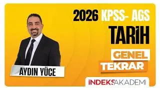 AGS/KPSS - Tarih Genel Tekrar 11 - Osmanlı Dağılma Dönemi - II - Aydın YÜCE