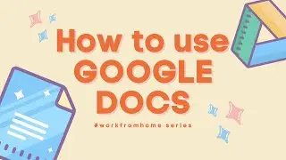 How to use Google Documents | Google Docs Tutorial | Work from Home  | Pinoy 2021