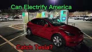 TESLA MODEL Y ROAD TRIP: CAN ELECTRIFY AMERICA COMPETE WITH TESLA?