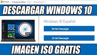 Descargar Windows 10 ISO | 32 O 64 bits Home y PRO ORIGINAL desde Microsoft 2026 ⚡ USB