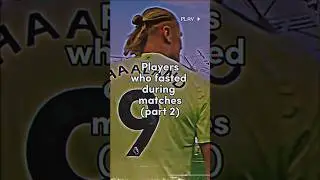Players who fasted duirng matches (part 2) #football #muslim #ramadan